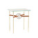 Equus Side Table in Modern Brass (39|7501168605LCVA0717)
