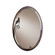 Mirror Beveled Oval Mirror with Leaf in Oil Rubbed Bronze (39|71001414)
