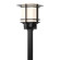 Tourou One Light Outdoor Post Mount in Coastal Black (39|346013SKT80GG0084)