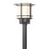 Tourou One Light Outdoor Post Mount in Coastal Burnished Steel (39|346013SKT78GG0084)