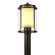 Meridian One Light Outdoor Post Mount in Coastal Oil Rubbed Bronze (39|345610SKT14ZS0283)