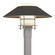 Henry One Light Outdoor Post Mount in Coastal Burnished Steel (39|344227SKT7820GG0026)