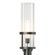 Alcove One Light Outdoor Post Mount in Coastal Black (39|342025SKT80ZM0745)