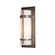 Banded One Light Outdoor Wall Sconce in Coastal Dark Smoke (39|305894SKT77GG0037)