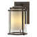 Meridian One Light Outdoor Wall Sconce in Coastal Dark Smoke (39|305615SKT77ZS0283)