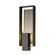 Shadow Box Two Light Outdoor Wall Sconce in Coastal Black (39|302605SKT8020ZM0546)