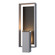 Shadow Box Two Light Outdoor Wall Sconce in Coastal Burnished Steel (39|302605SKT7814ZM0546)