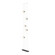 Abacus Abacus 5-Light Floor to Ceiling Plug-In LED Lamp in Black (39|289520LEDSTND10GG0668)