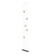 Abacus Abacus 5-Light Floor to Ceiling Plug-In LED Lamp in Dark Smoke (39|289520LEDSTND07GG0668)