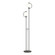 Pluto Two Light Floor Lamp in Natural Iron (39|242210SKT20GG0436)