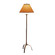 Simple Lines One Light Floor Lamp in Natural Iron (39|242051SKT20SF1755)