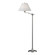 Simple Lines One Light Floor Lamp in Vintage Platinum (39|242050SKT82SF1555)
