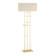 Cavaletti One Light Floor Lamp in Modern Brass (39|237670SKT86SE2302)