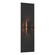 Aperture Aperture Vertical Sconce in Black (39|217520SKT10ZB0273)