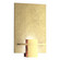Aperture One Light Wall Sconce in Modern Brass (39|217510SKT86ZB0292)