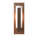 Vertical Bar One Light Wall Sconce in Bronze (39|217186SKT05CHGG0065)