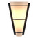 Half Cone One Light Wall Sconce in Black (39|206551SKT10GG0059)