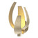 Corona One Light Wall Sconce in Soft Gold (39|206503SKT84YE0377)