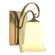 Scroll One Light Wall Sconce in Modern Brass (39|204531SKT86GG0035)