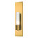 Pillar One Light Wall Sconce in Modern Brass (39|204420SKT86GG0392)
