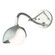 Brooklyn Brooklyn 1-Light Single Shade Long-Arm Sconce in Sterling (39|201376SKT8582GG0711)