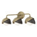 Brooklyn Three Light Bath Sconce in Soft Gold (39|201375SKT8414GG0711)