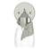 Lapas Lapas 1-Light Bath Sconce in Sterling (39|201350SKT85LL0330)