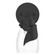 Lapas Lapas 1-Light Bath Sconce in Black (39|201350SKT10LL0330)