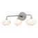 Ume Three Light Bath Sconce in Sterling (39|201342SKT8585FD0710)
