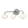 Ume Three Light Bath Sconce in Sterling (39|201342SKT8582FD0710)