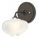 Ume One Light Bath Sconce in Black (39|201340SKT1014FD0710)
