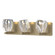 Gatsby Gatsby 3-Light Bath Sconce in Soft Gold (39|201322SKT84CR)