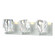 Gatsby Three Light Bath Sconce in Vintage Platinum (39|201322SKT82CR)
