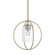 Interlude One Light Pendant in Ink (39|187440SKTMULT89GG0160)