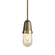 Fizz One Light Mini Pendant in Modern Brass (39|187000SKTMULT86BRYG0512)