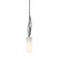 Brindille One Light Mini Pendant in Vintage Platinum (39|186670SKTMULT82GG0336)