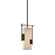 Fullered Impressions One Light Mini Pendant in Oil Rubbed Bronze (39|185400SKTMULT14GG0075)
