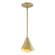 Mobius One Light Mini Pendant in Modern Brass (39|184500SKTMULT86)
