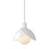 Brooklyn One Light Pendant in White (39|181184SKTMULT02BB0757)