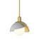 Brooklyn Brooklyn Double Shade Mini Pendant in Modern Brass (39|181183SKTMULT8682)