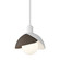 Brooklyn Brooklyn Double Shade Mini Pendant in White (39|181183SKTMULT0205)