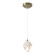 Chrysalis Chrysalis 1-Light Small Pendant in Soft Gold (39|161188SKTSTND84WP0754)