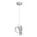 Riza LED Pendant in White (39|161186SKTSTND02GG0711)