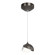 Brooklyn One Light Pendant in Oil Rubbed Bronze (39|161183SKTSTND1402GG0711)