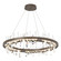 Solitude Solitude Circular LED Pendant in Bronze (39|139915LEDSTND05CR)