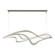 Crossing Waves Crossing Waves LED Pendant in Sterling (39|139905LEDSTND85)