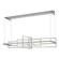 Four Seasons LED Pendant in Vintage Platinum (39|139754LEDSTND82AQ)