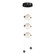Abacus Abacus 3-Light LED Pendant in Ink (39|139059LEDSTND89GG0668)
