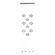 Abacus LED Pendant in Soft Gold (39|139057LEDSTND84GG0668)