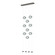 Abacus LED Pendant in Dark Smoke (39|139057LEDSTND07YL0668)